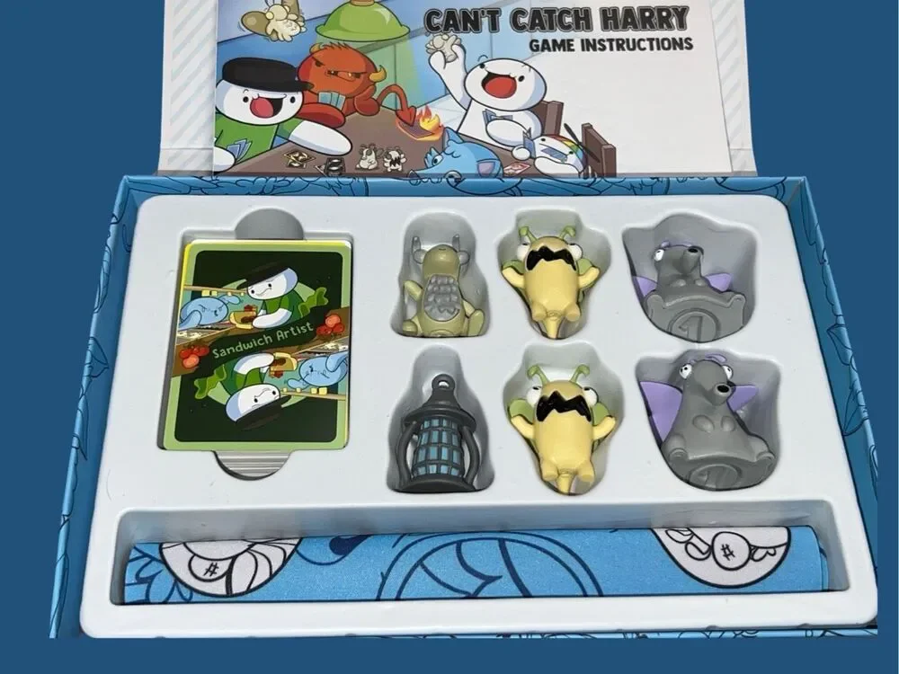 Can't Catch Harry Card Game The Odd 1s Out Original Game Complete